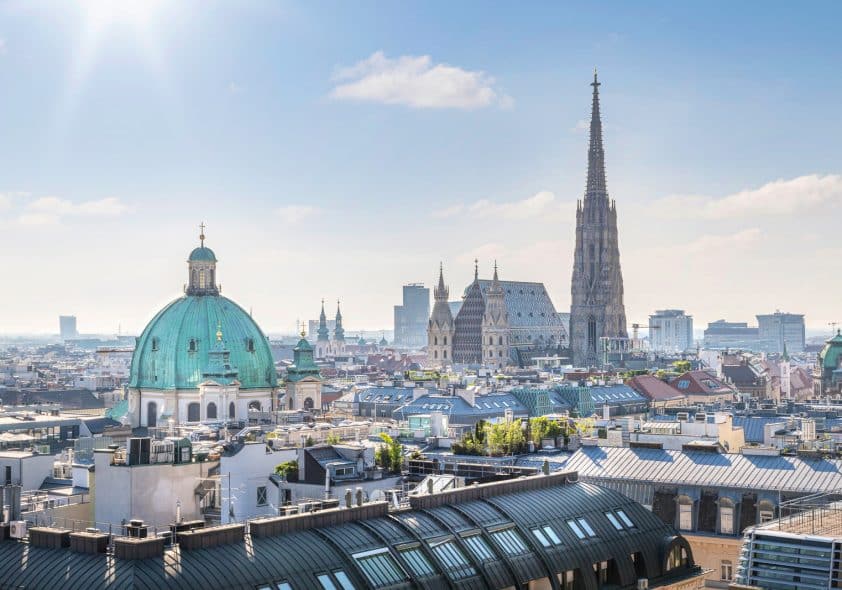 Skyline von Wien