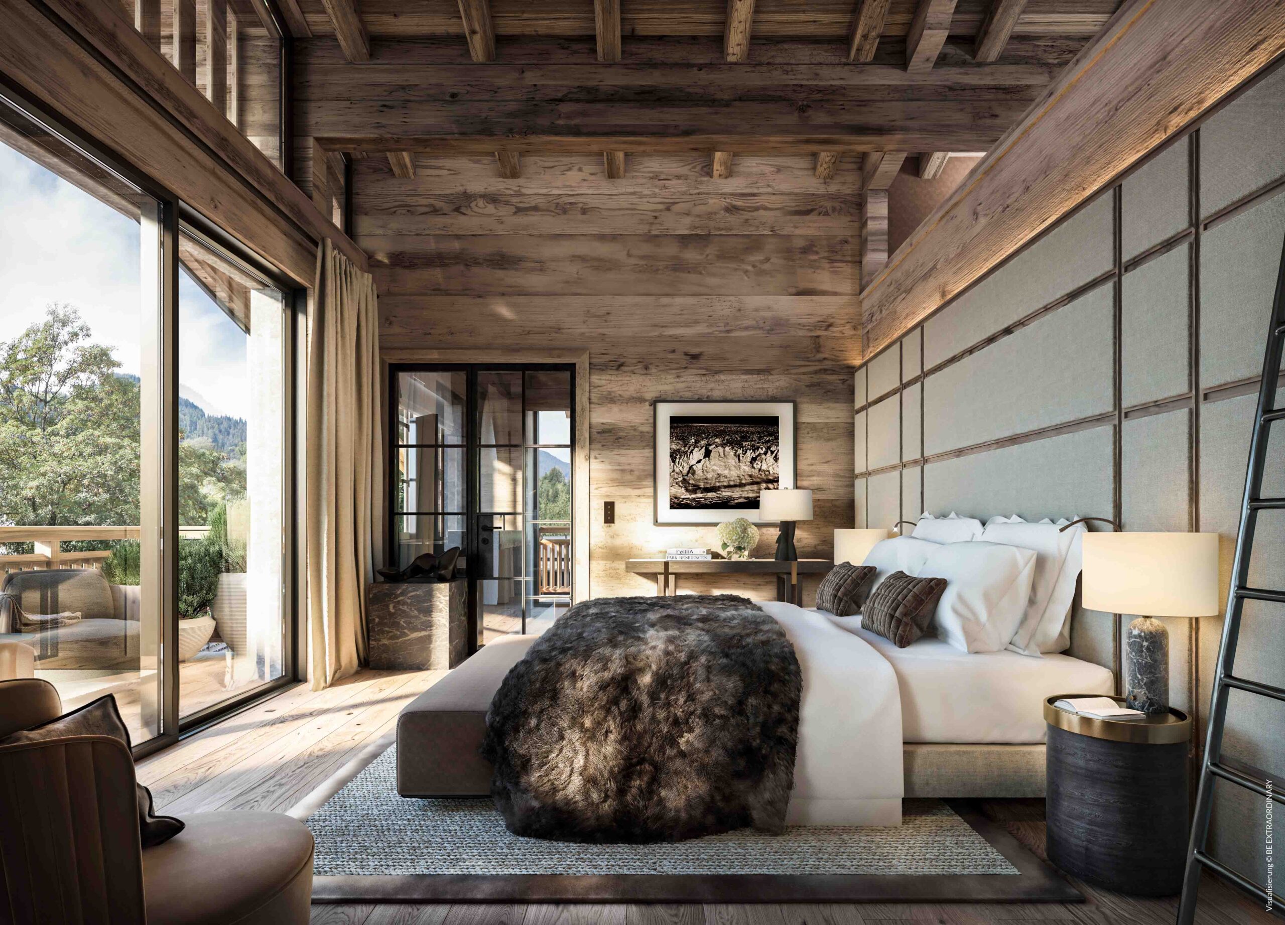 Image showcasing Penthouse THE WOOD HOOD im Herzen von Kitzbühel - LIVING DELUXE